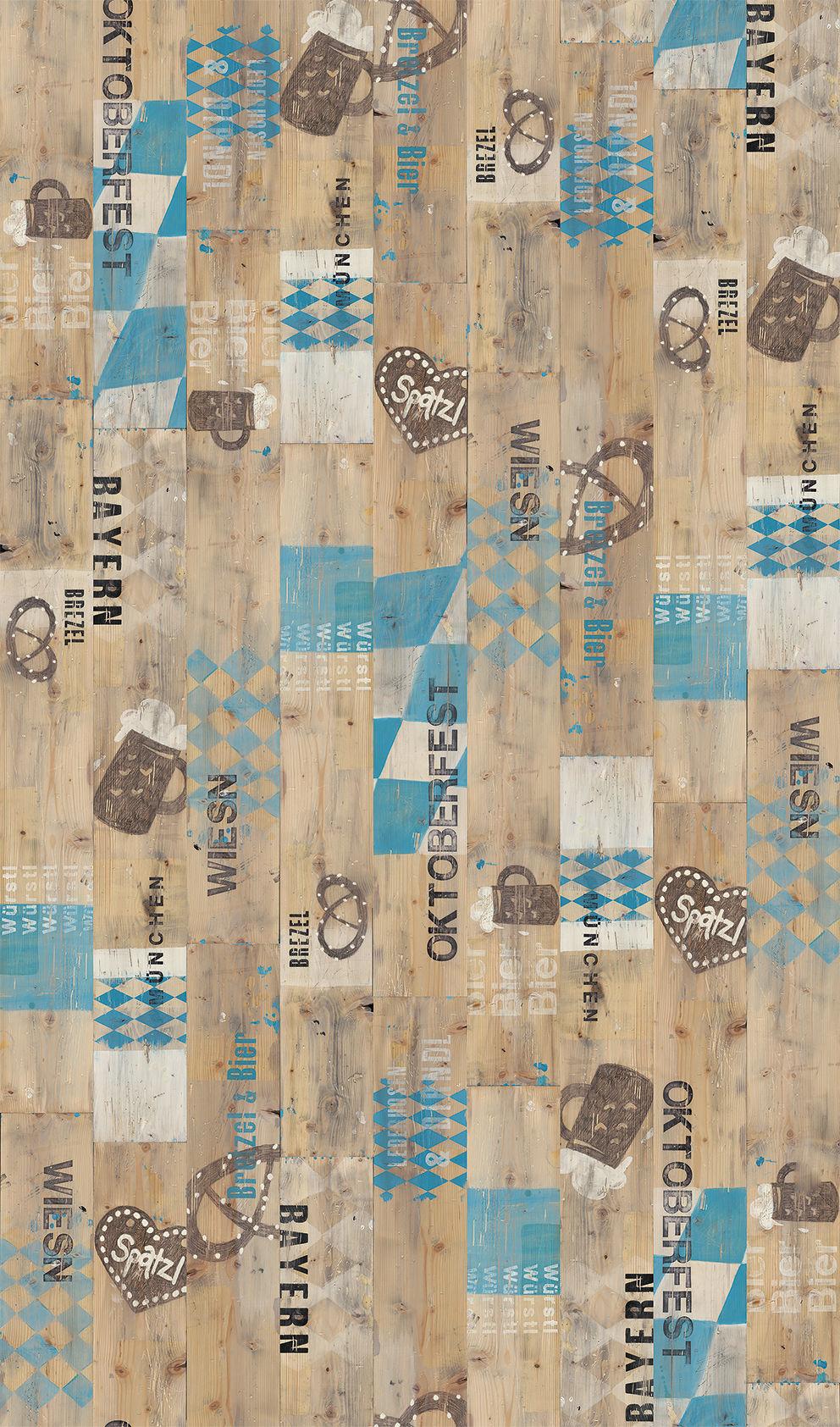 Oak finish Wood Laminate 8x4 ft Texture 1.25 mm - HD 7010