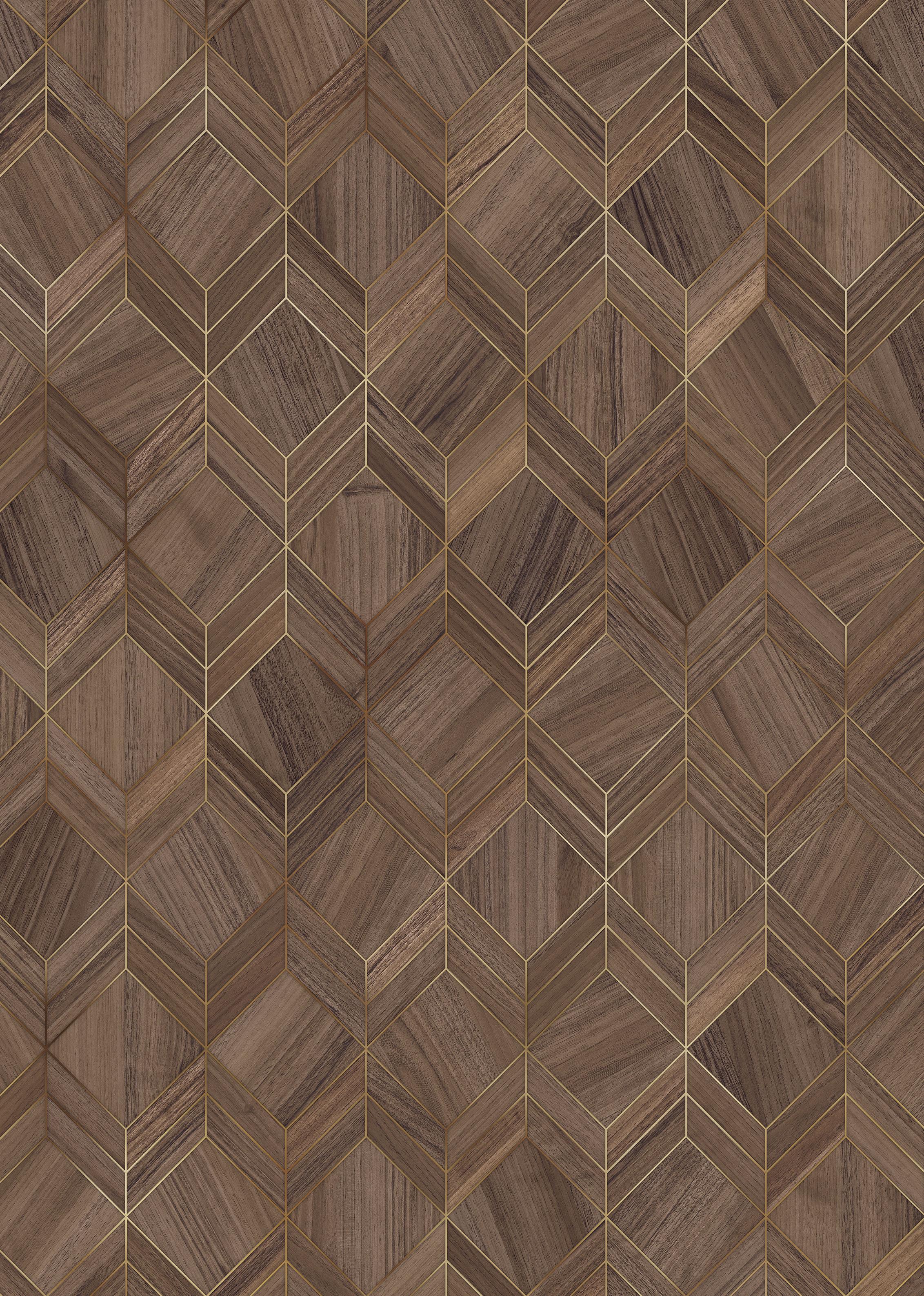 Classic Glossy Wood Laminate 8x4 ft Texture 1.25 mm - HD 7041