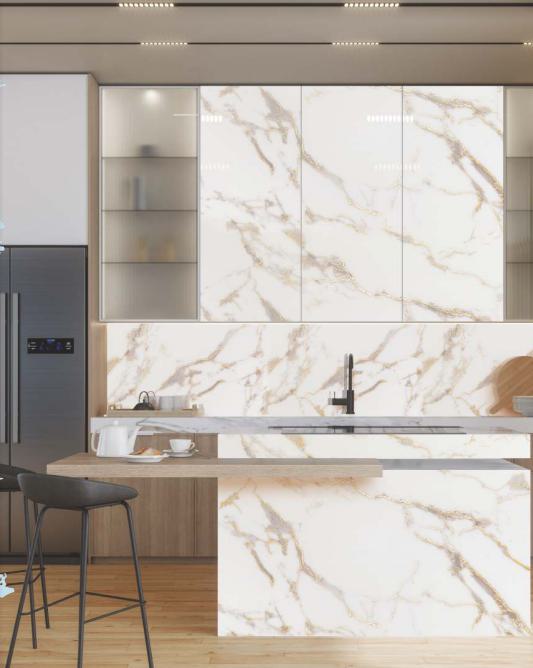 Marble & Stone Laminate 8x4 ft High Gloss 1.5 mm - KR 234