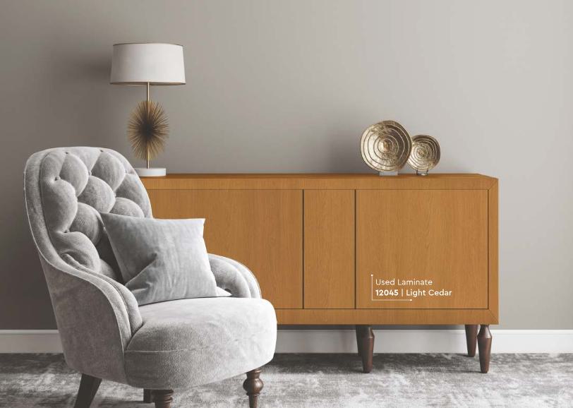 Silky Matt Wooden Wood Laminate 8x4 ft Super Matte 1 mm - LM 01689