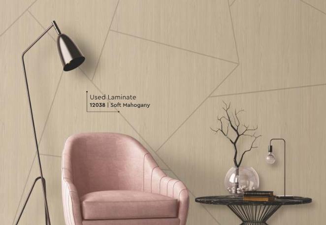 Wood Laminate 8x4 ft Suede 1 mm - LM 01741