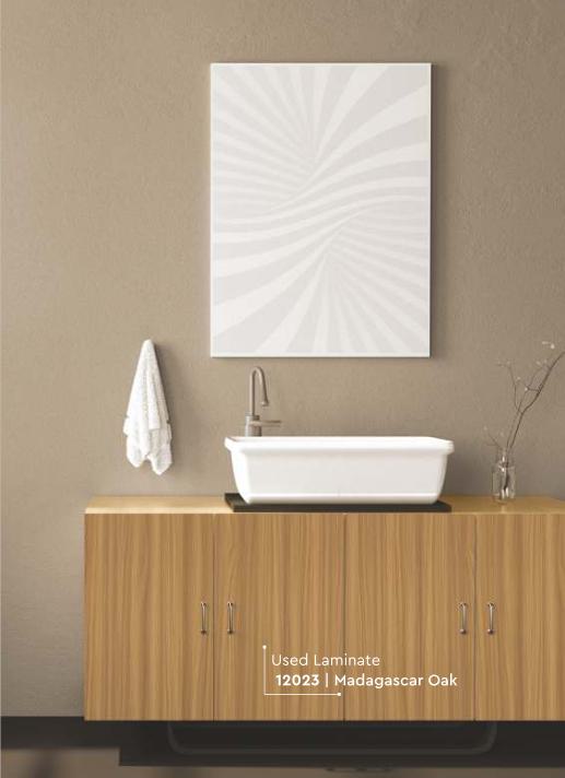 Wood Laminate 8x4 ft Suede 1 mm - LM 01753