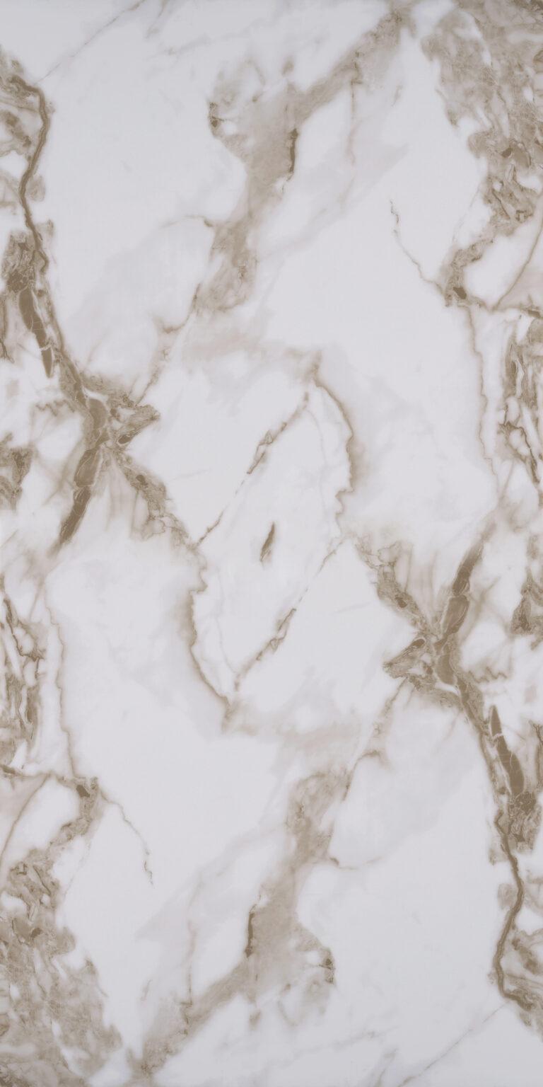 Pearl White Marble & Stone Laminate 8x4 ft High Gloss 1 mm - LR 303