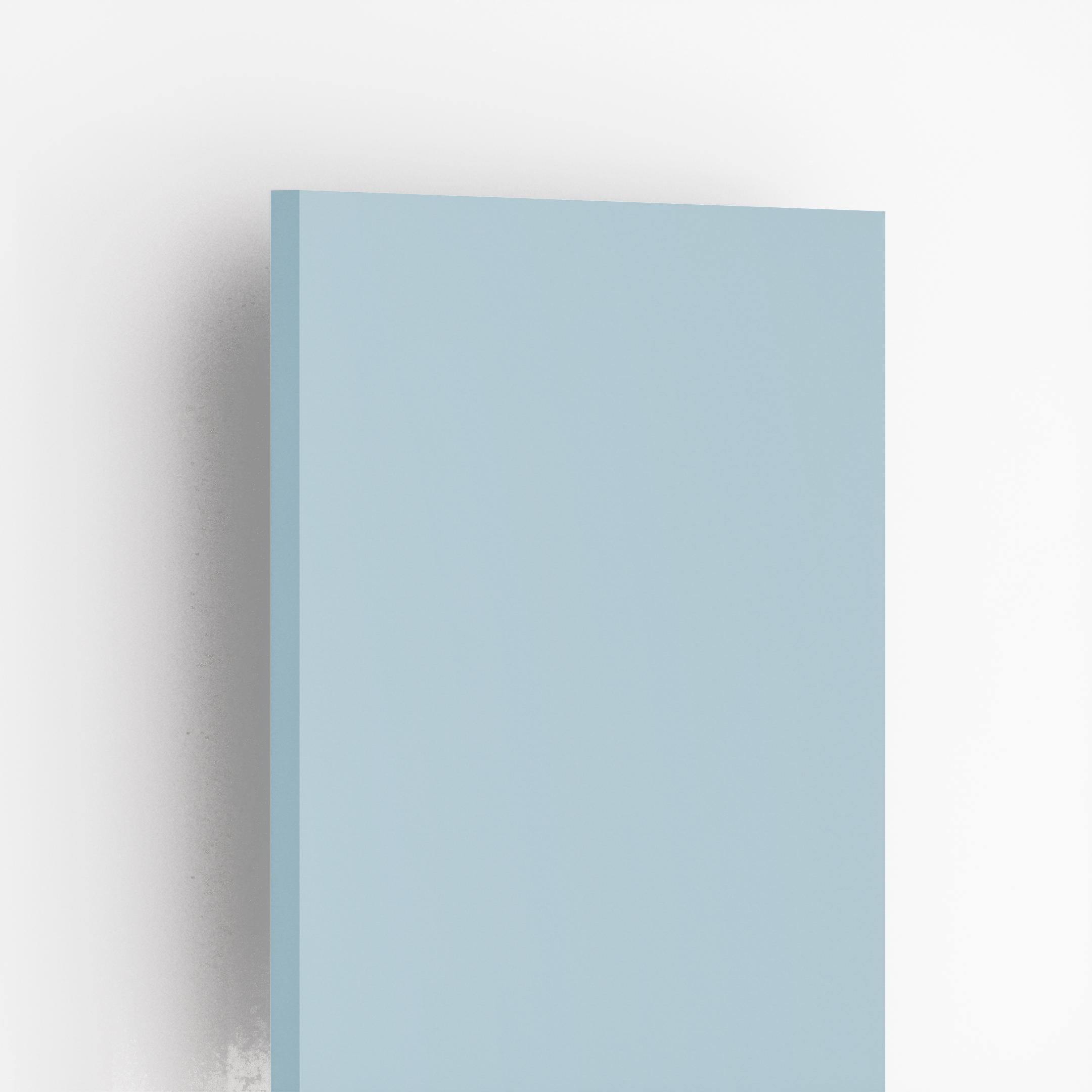 Sky Blue Plain Laminate 8x4 ft Texture 1 mm - LV 237