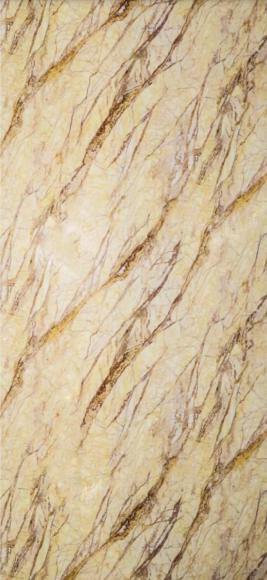 Marble & Stone Laminate 8x4 ft Glossy 3 mm - Rainforest Gold