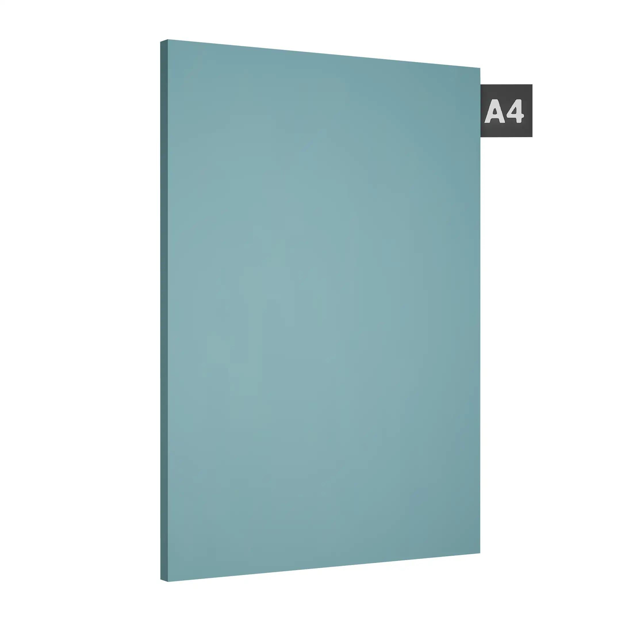 Artic Blue Plain Laminate 8x4 ft Suede 1 mm - S1151 SF