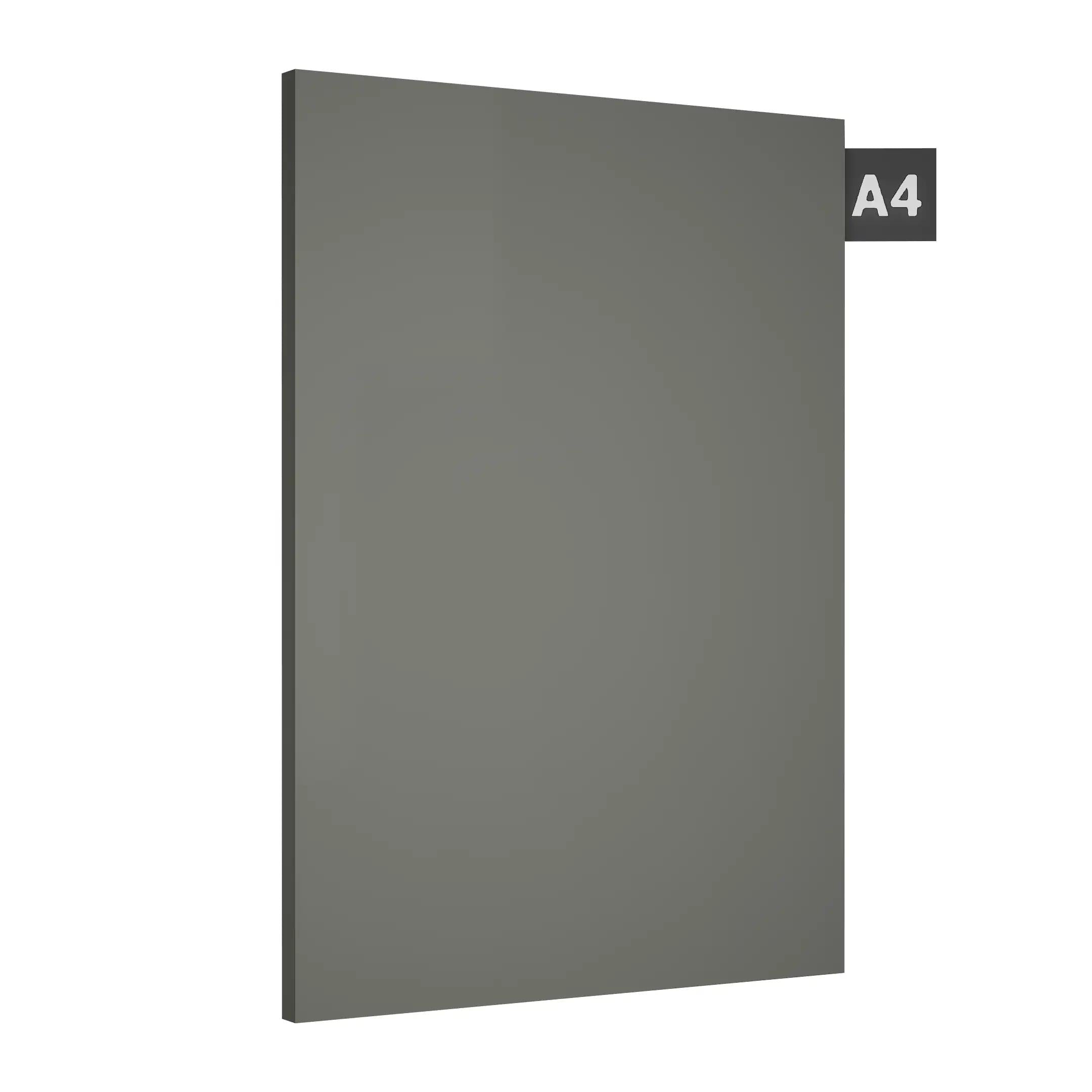Cloud Grey Plain Laminate 8x4 ft Suede 1 mm - S1173 SF