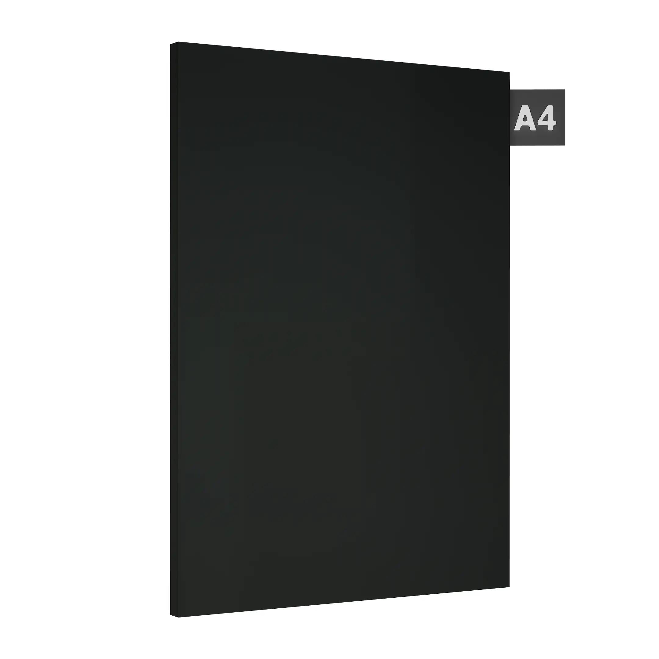 Charcoal Grey Plain Laminate 8x4 ft Suede 1 mm - S1183 SF