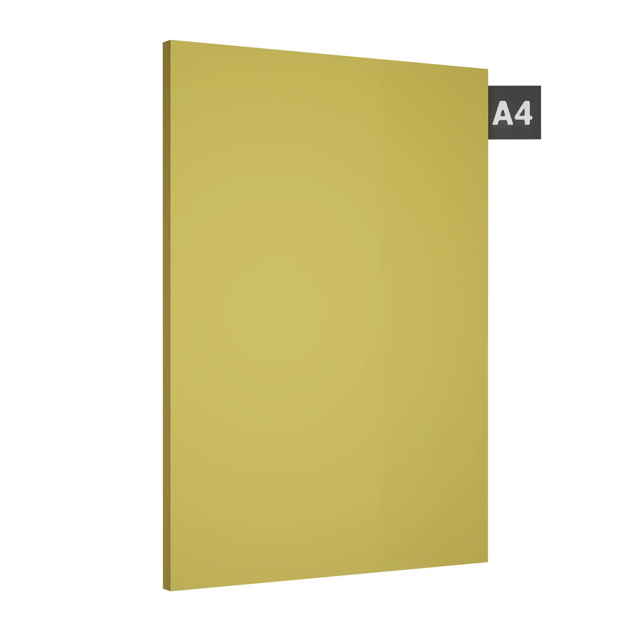 Unmellow Yellow Plain Laminate 8x4 ft Suede 1 mm - S1191 SF