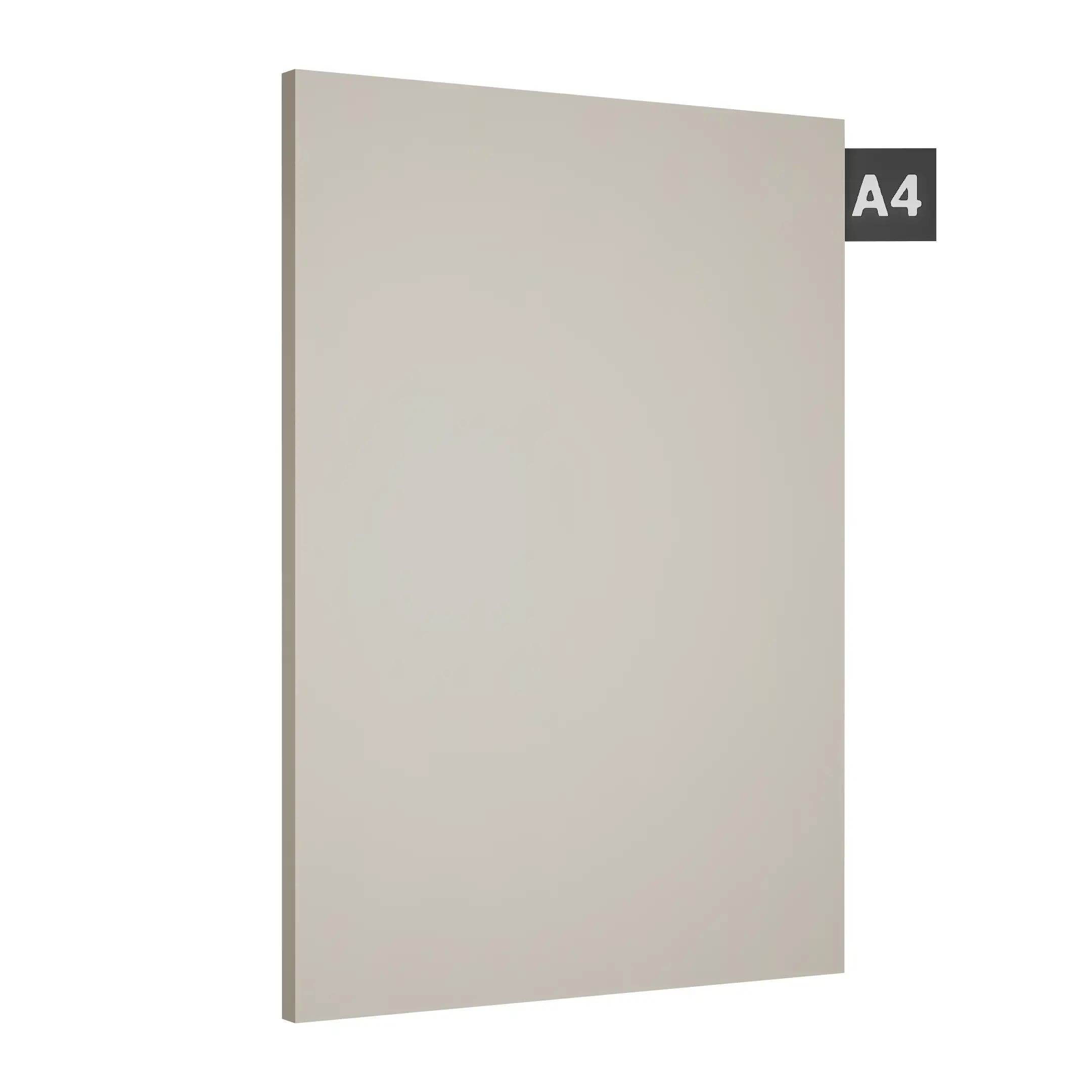 Pure Ivory Plain Laminate 8x4 ft Suede 1 mm - S1271 SF