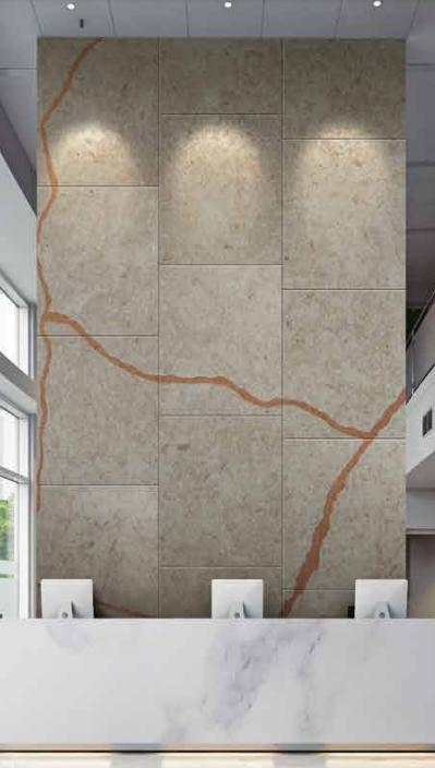 Silver Onyx Marble & Stone Laminate 8x4 ft High Gloss 1 mm - S9303 UG