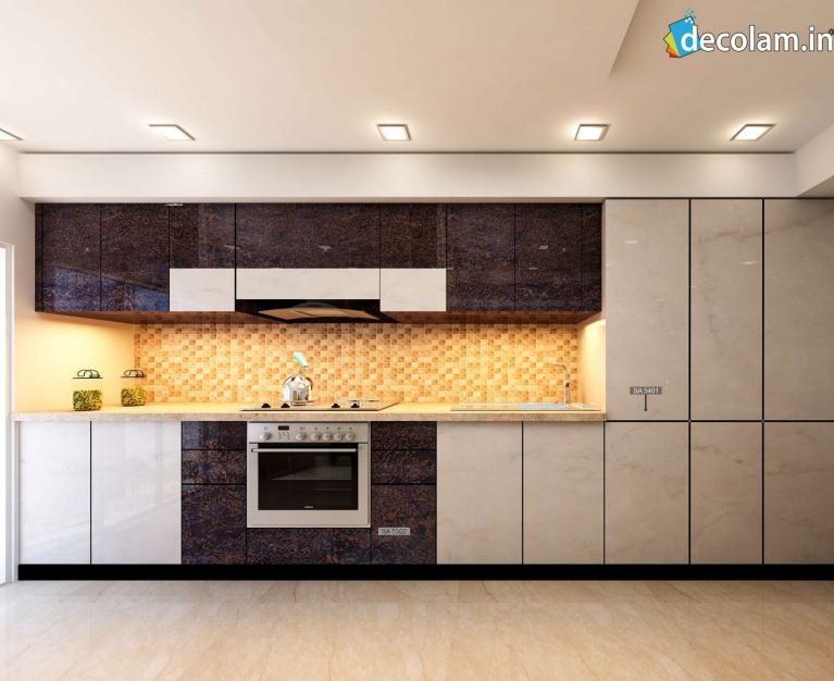 Dark Copper Marble & Stone Laminate 8x4 ft High Gloss 1.25 mm - SA 5502
