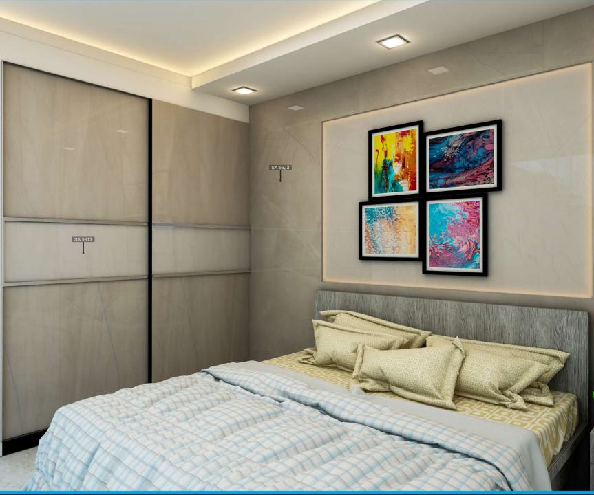 Gray Layers Rock Marble & Stone Laminate 8x4 ft High Gloss 1.25 mm - SA 5623