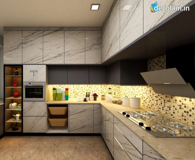 Baikal Teal Pulido Marble & Stone Laminate 8x4 ft High Gloss 1.25 mm - SA 5696