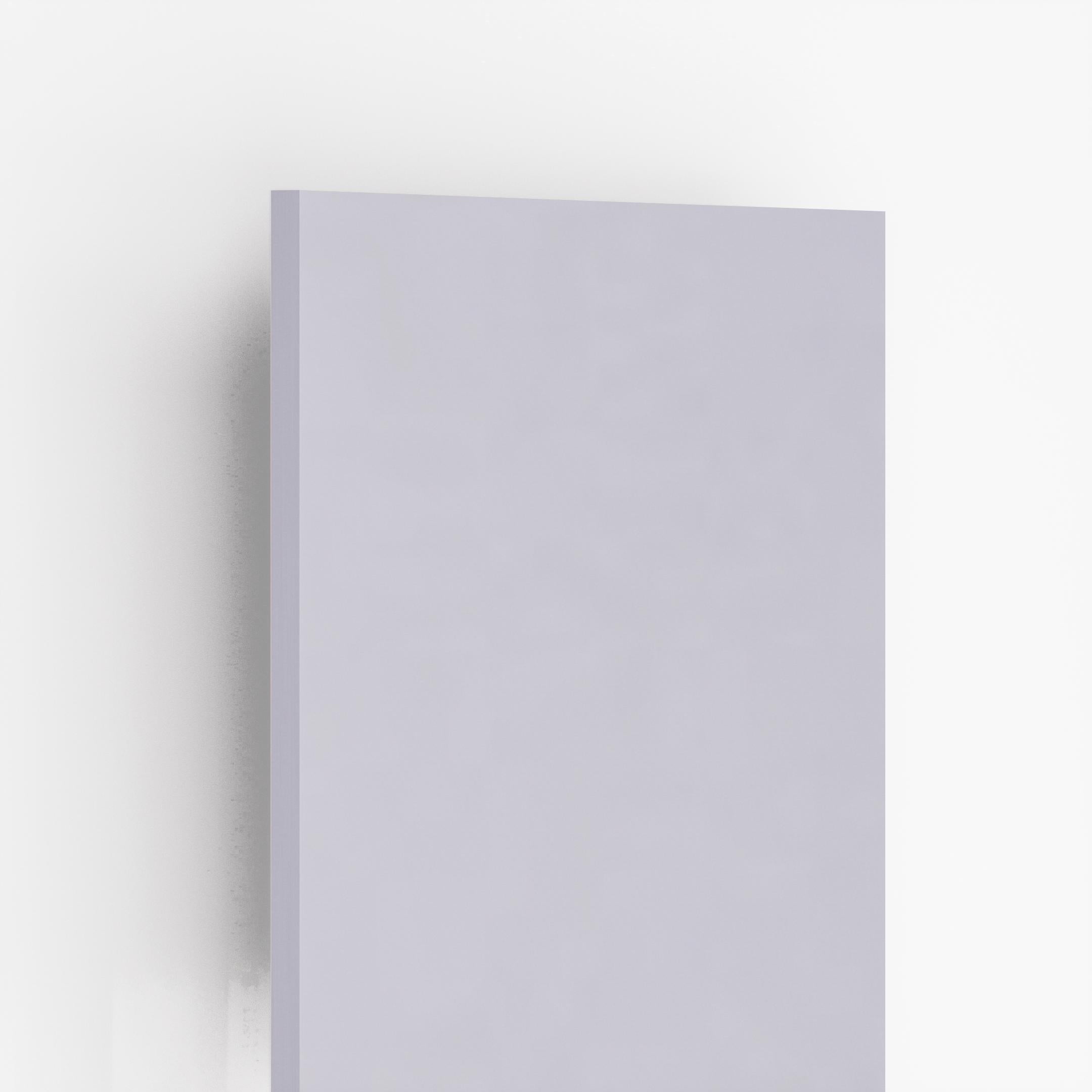 Super White Plain Laminate 8x4 ft Suede 0.8 mm - SDL 1001