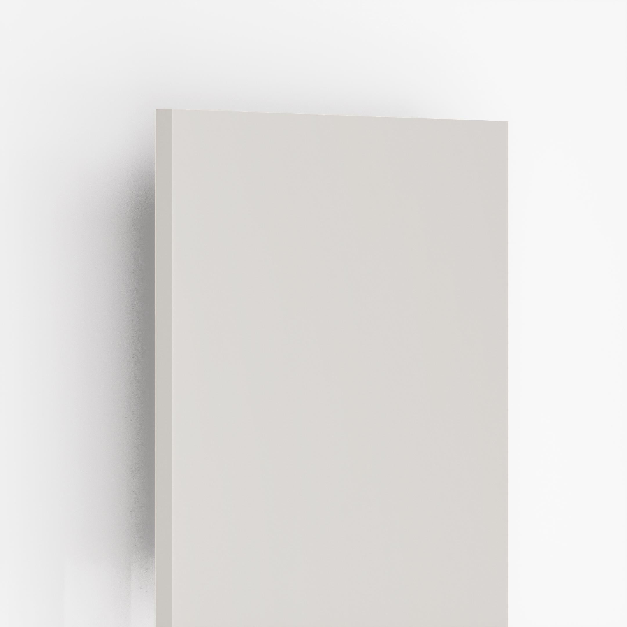 Frosty White Plain Laminate 8x4 ft Suede 1 mm - SF 202