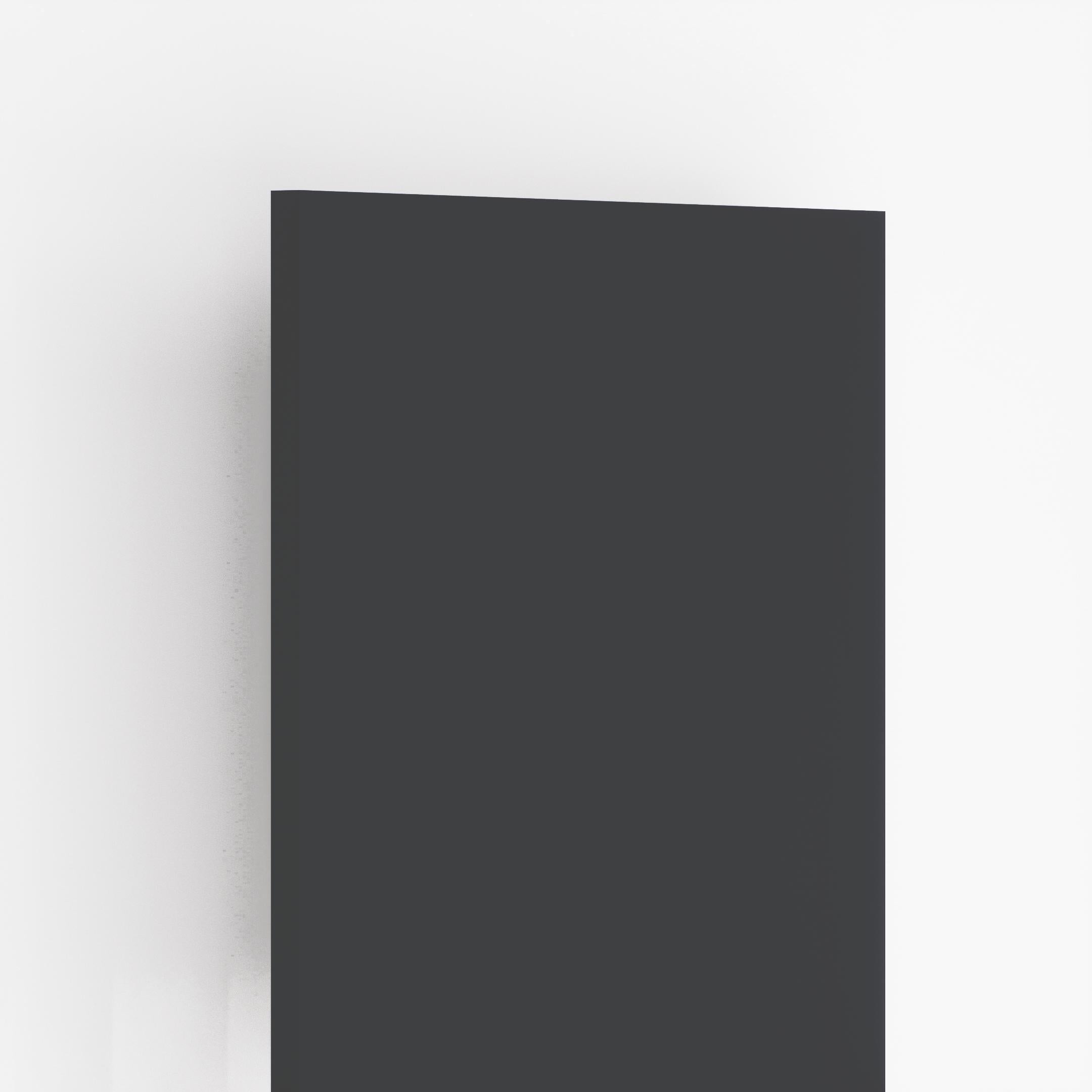 Dark Grey Plain Laminate 8x4 ft Suede 1 mm - SF 203