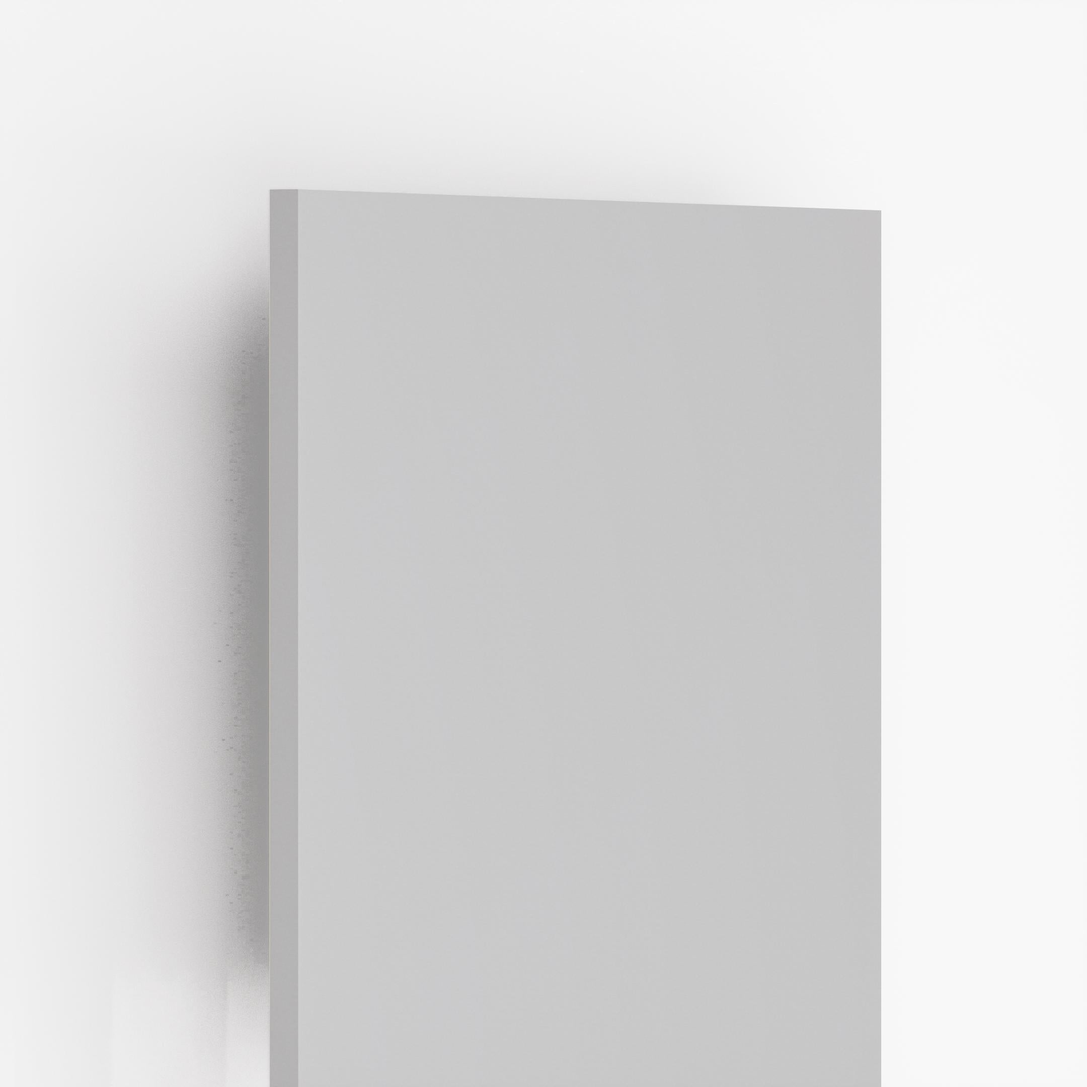 Silver Grey Plain Laminate 8x4 ft Suede 1 mm - SF 204