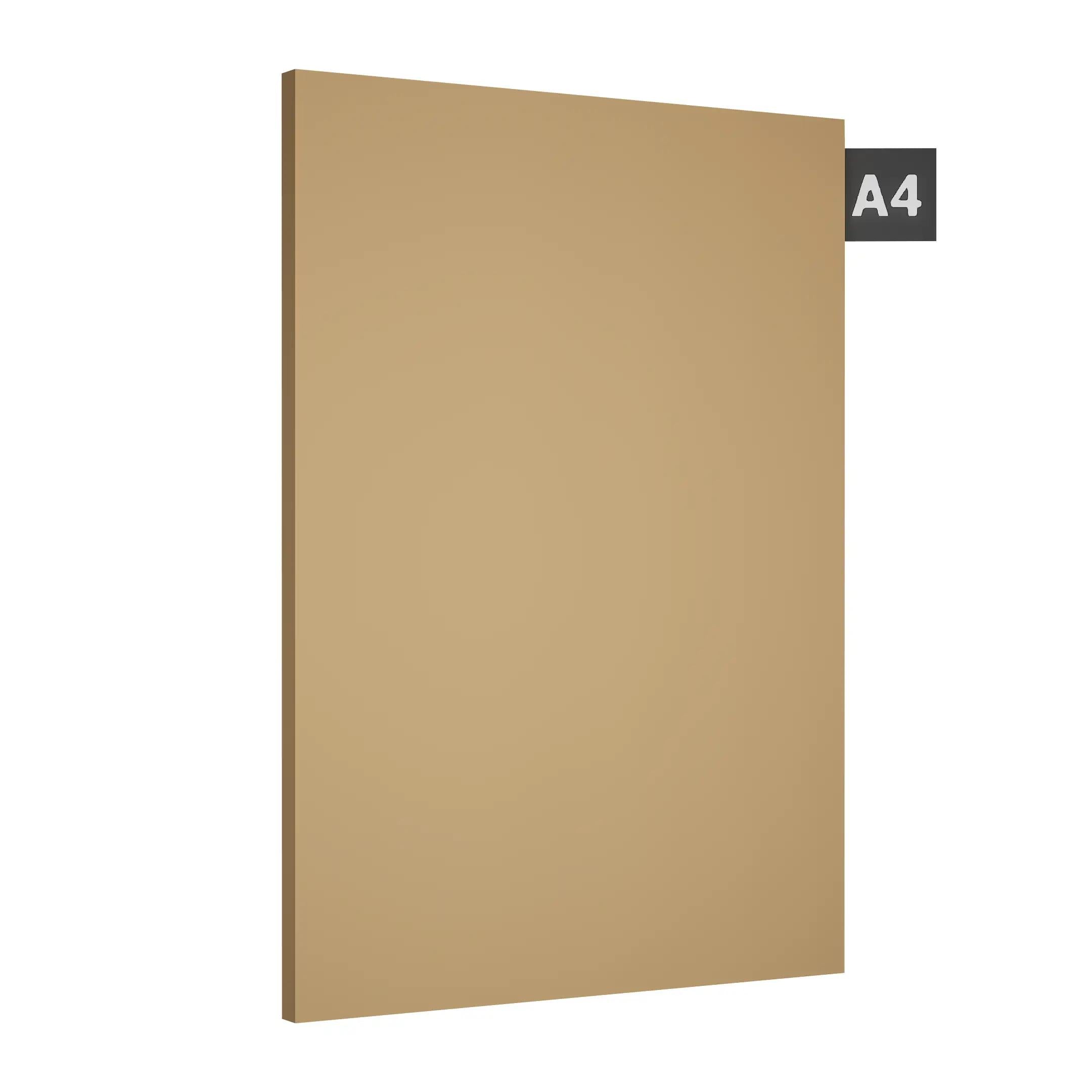 SF 6089 Sand 8 ft x 4 ft Solid Suede Finish Decorative Laminate - 0.8 mm