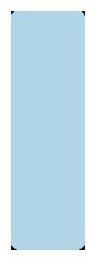 Satin Blue Plain Laminate 8x4 ft Suede 1 mm - SF 630