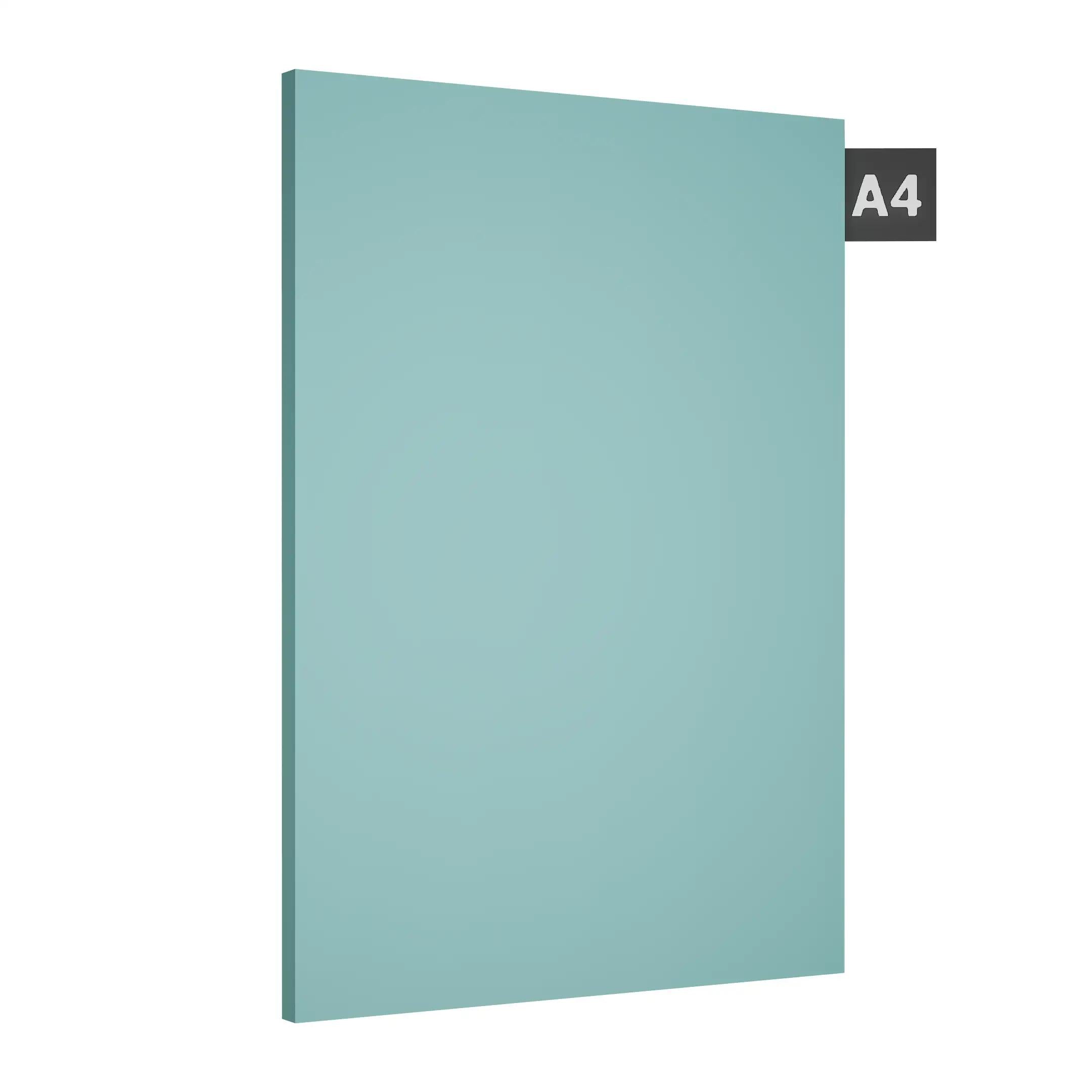 Teal Plain Laminate 8x4 ft High Gloss 1 mm - SG 1435