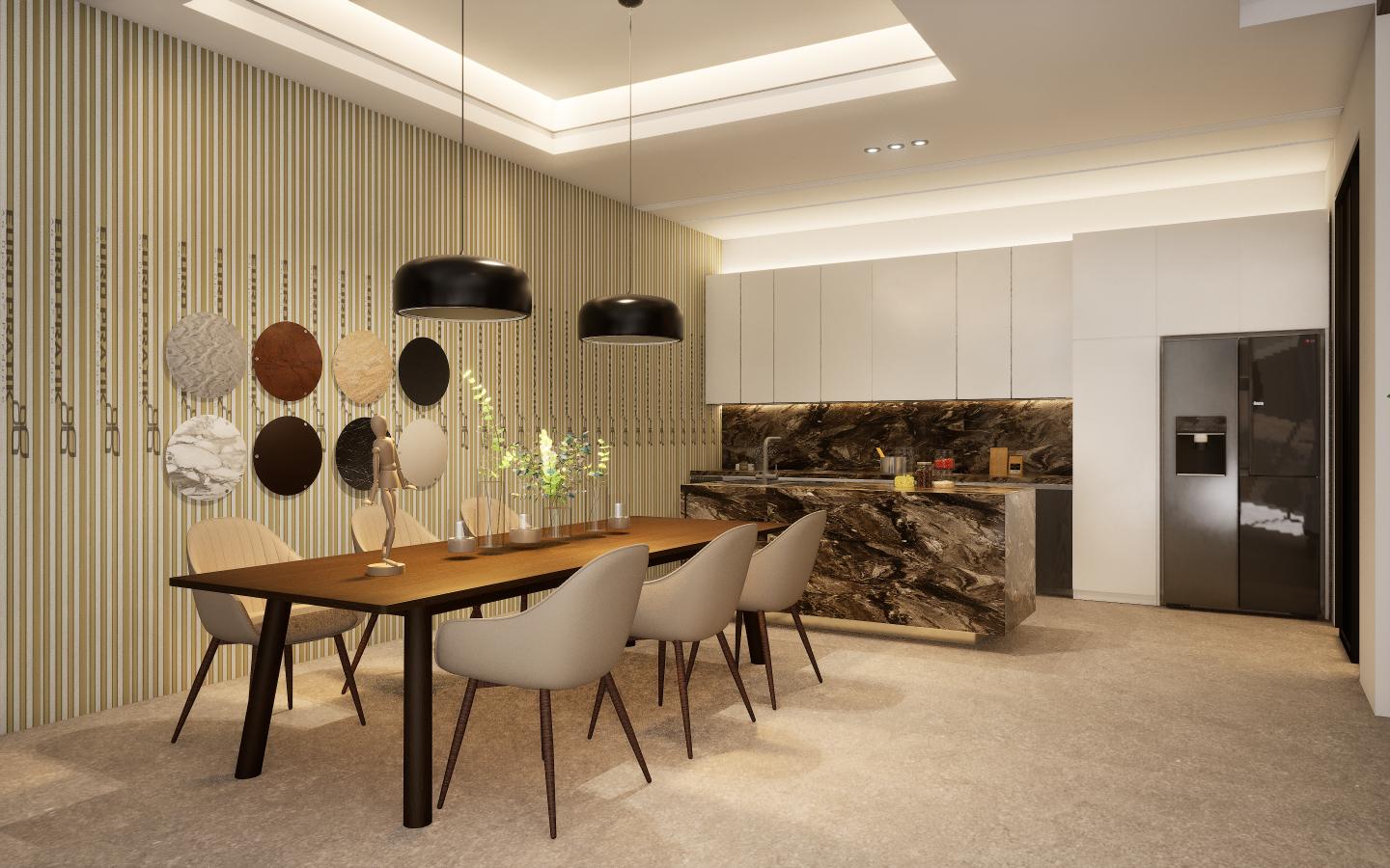 Paladina Marble & Stone Laminate 8x4 ft Super Matte 1 mm - SMT 1530