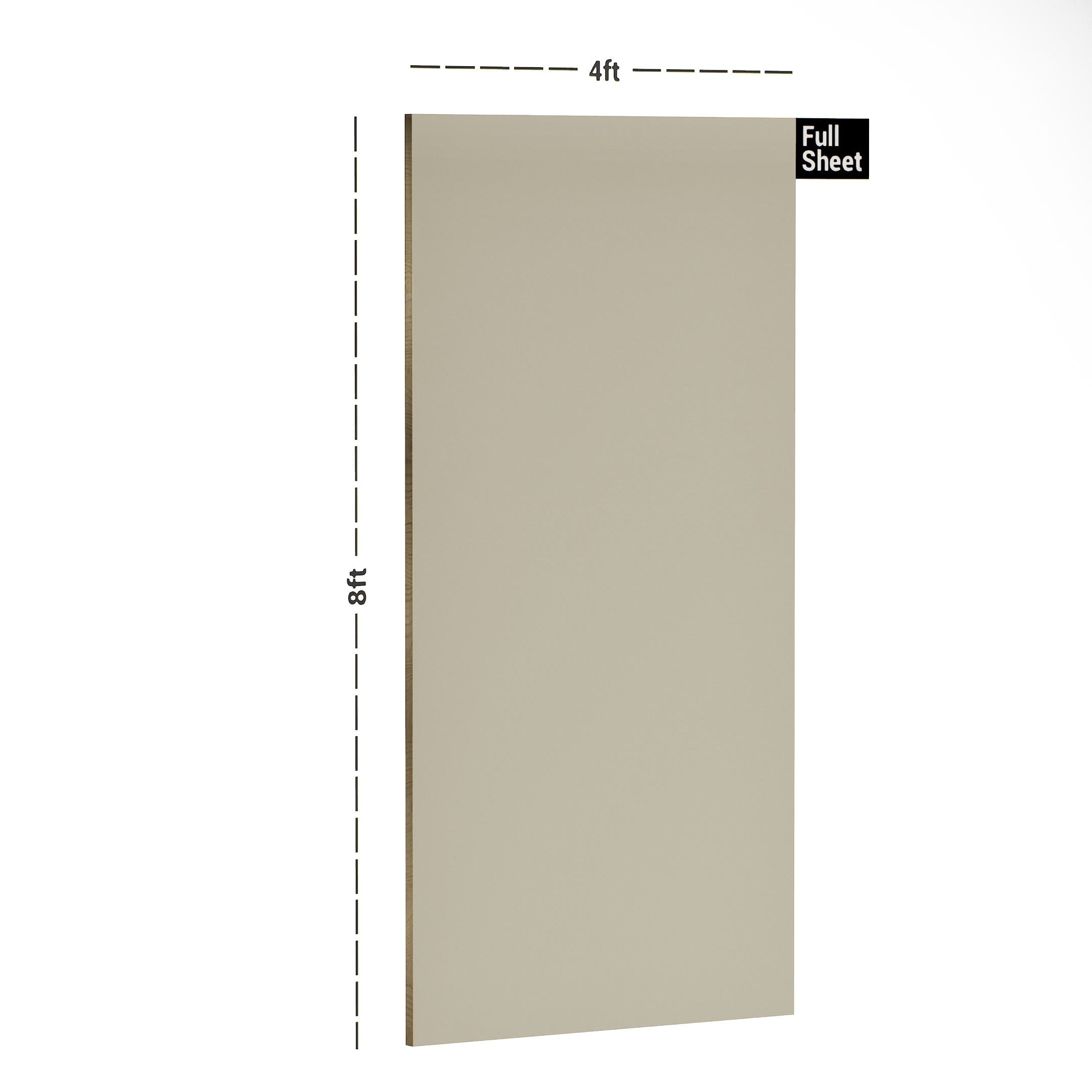 Oyster Plain Laminate 8x4 ft Super Matte 1 mm - SMT 224