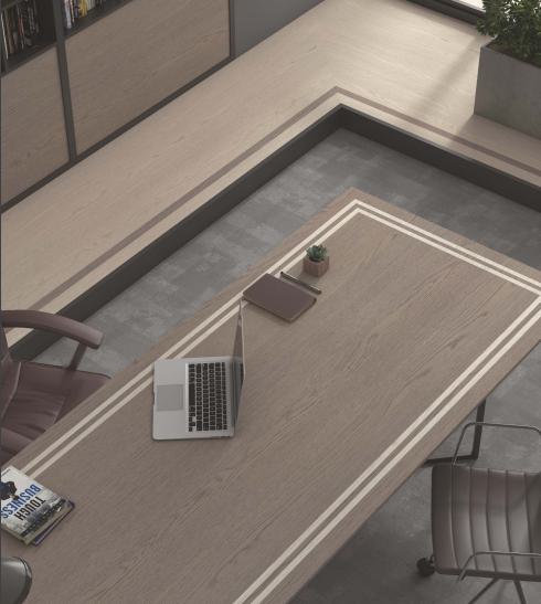 Valencia Dark Grey Wood Laminate 8x4 ft Super Matte 1 mm - SMT 7077