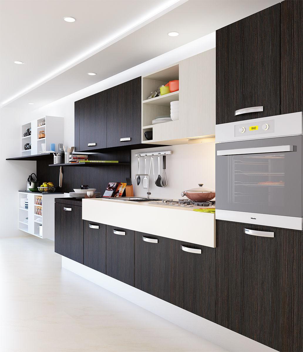 Thunder Wenge Wood Laminate 8x4 ft Texture 1.25 mm - TW 1388