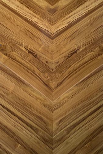 Teak Center Joint (Centre Design) 2440x1220 mm Silicon Natural Veneer - 3.7 mm