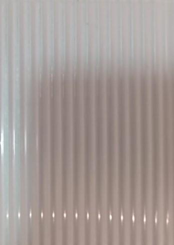 Luxurious Fluted Laminate 8x4 ft High Gloss 3 mm - UK 9004