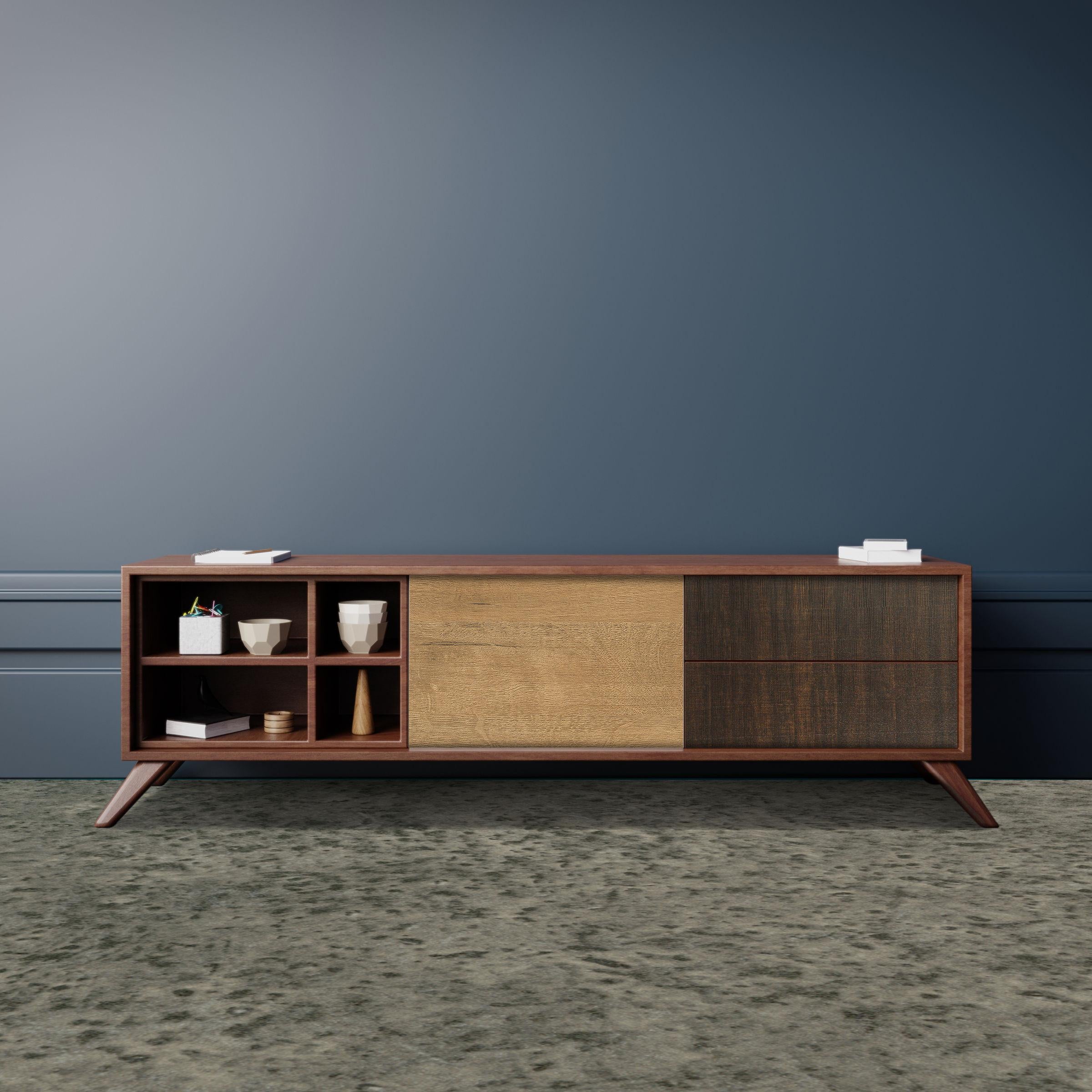 Velvety Wood Laminate 8x4 ft Texture 1.25 mm - VW 1566