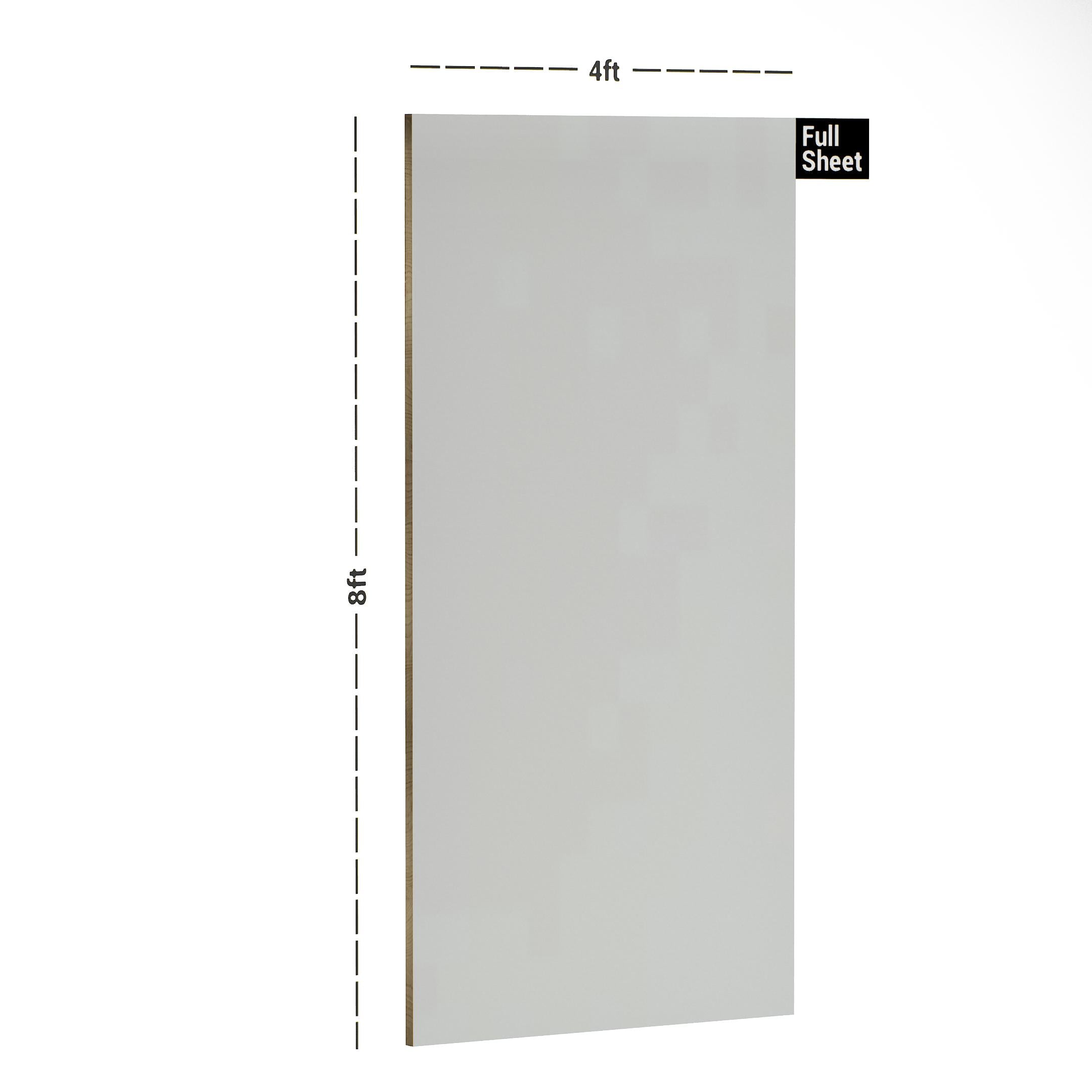 Benetti Plain Laminate 8x4 ft High Gloss 1.5 mm - ZH 8630