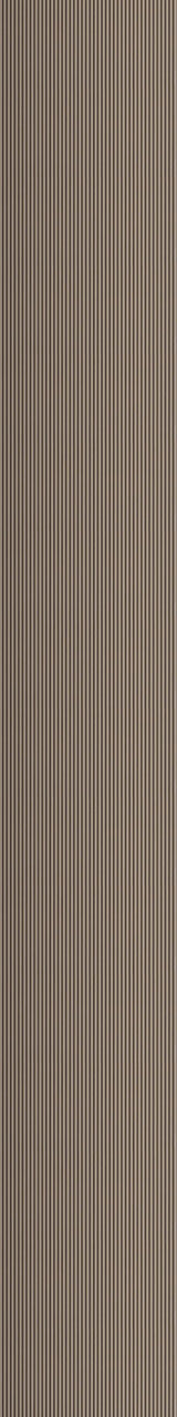 Beige fluted wall panel with matte finish and vertical grooves, showing textured surface and uniform pattern.