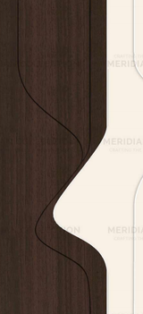 Meridian Bookmatch BKM 4500/985 Dark Chocolate bookmatched wall panel