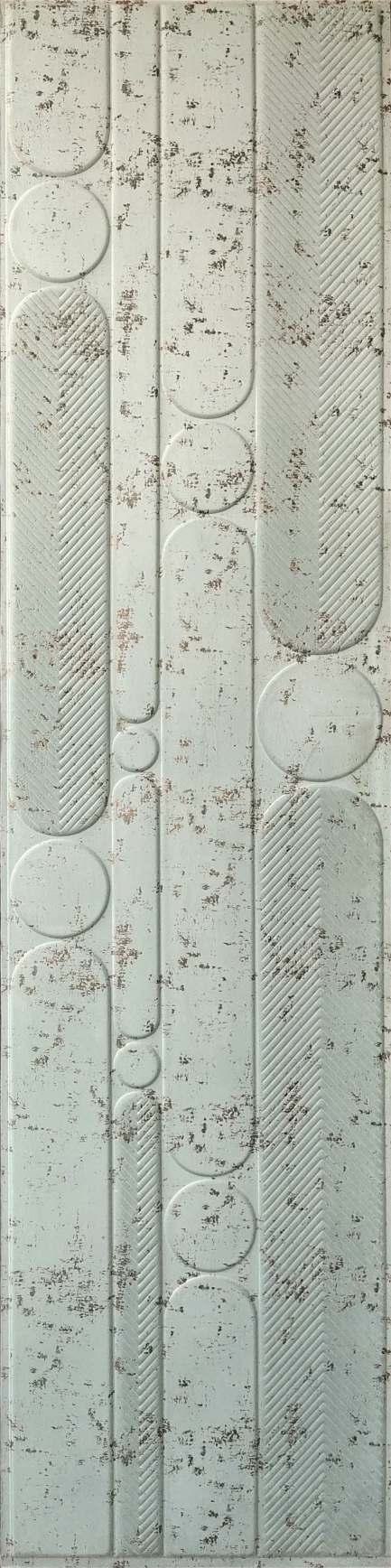 Fabric Wall Panel Wood Grey 8x2 Ft - 7905 Glo