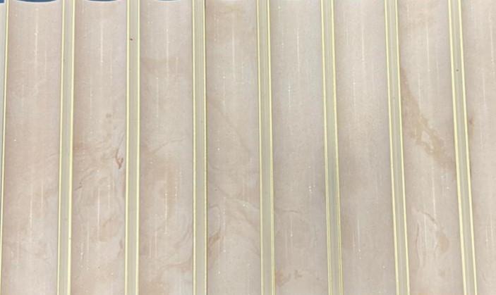 Emporio Panel Wood Louvers Grey 9.5x0.83 Ft - 96537