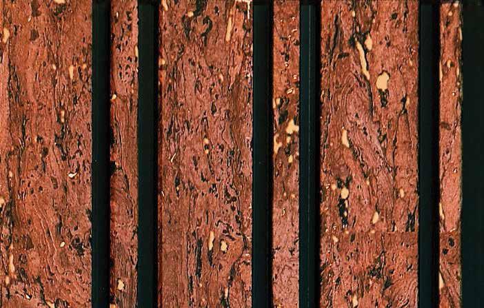Altura Series Louvers Panel Metallic Brown 8x0.66 Ft - Ap 14111