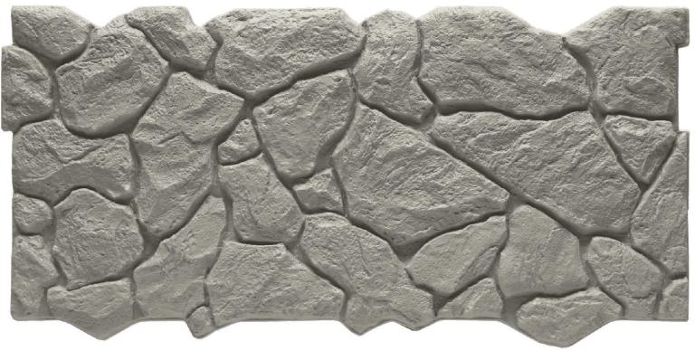 AR-106 Natural Stone Dark Grey PU Stone Panels 4x2 ft marble & stone louvers Dark Grey AR-106