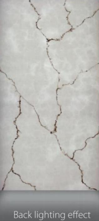 Alabaster Sheet Marble & Stone Louvers Grey 8x4 Ft - Pn 03051
