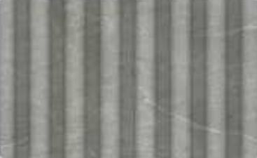Pare Panels Dome Dual Black Design Interior & Exterior Wall & Ceiling Panel 10x0.7 ft marble & stone louvers Grey Armani_Grey