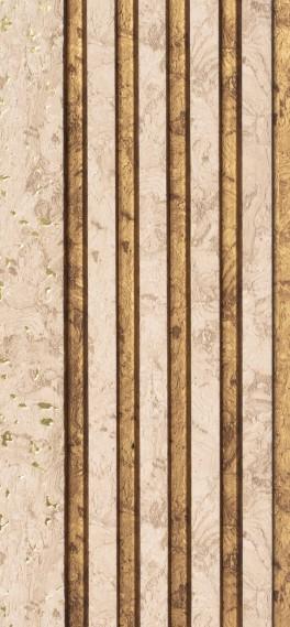 Beige Marble Finish Charcoal Louver/Panel 8x0.41 ft marble & stone Beige 4019