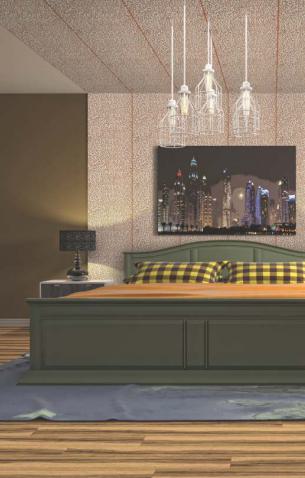 Decorative Wall Panel Designer Beige 8x2 Ft - 2A 01925