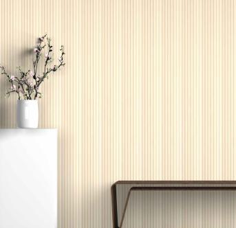 Plain Solids Charcoal Louver Colors Beige 8x0.41 Ft - Pn 03352