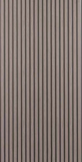 Beige Wood Charcoal Louvers 8x1 Ft - Rc 1115