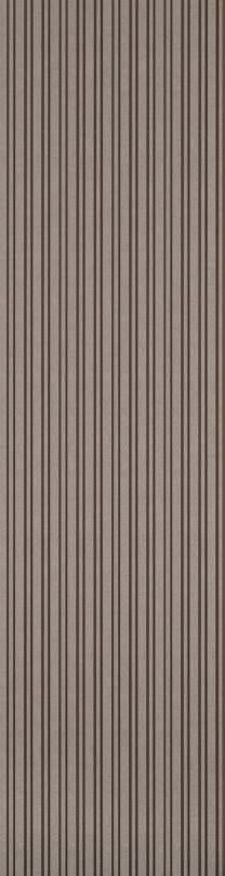 Wooden Charcoal Louvers Panel Wood Beige 8x1 Ft - Ed12009