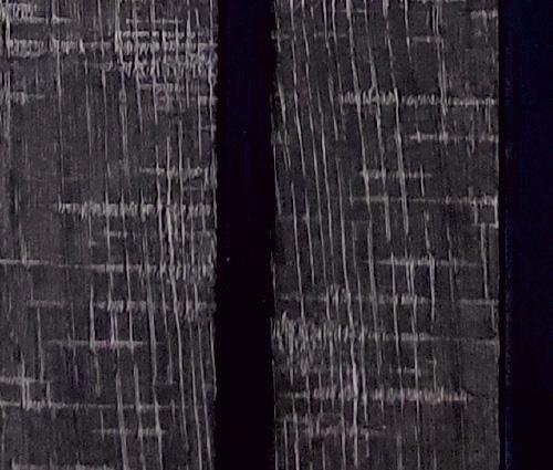 Clads Series Louvers Panel Wood Black 8x0.41 Ft - 1009 Sa27