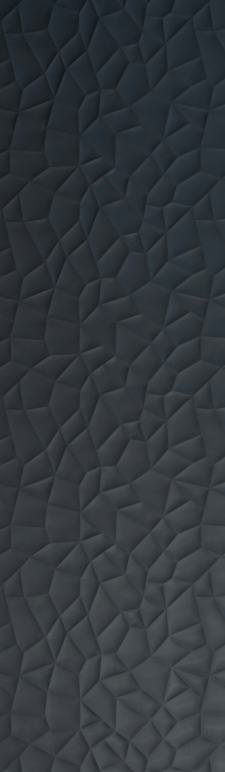 Black Patterned Charcoal Louver Designer 8x2 Ft - Tr 9513