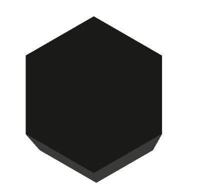 3D Wall Panel Wood Black 0.45x0.52 Ft - Rolls