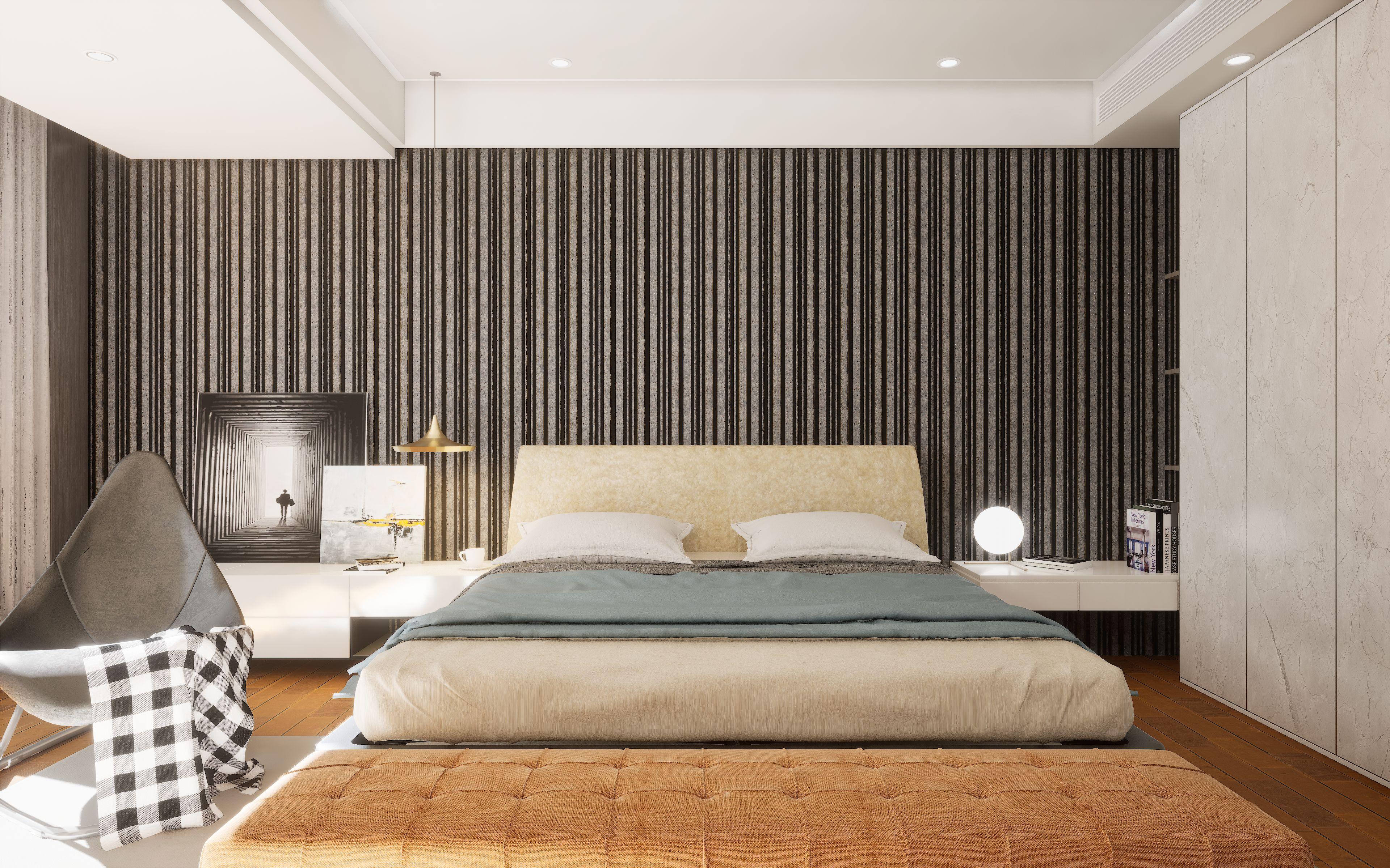 Brown Charcoal Clads Series Louvers Wood 8x0.41 Ft - 3005